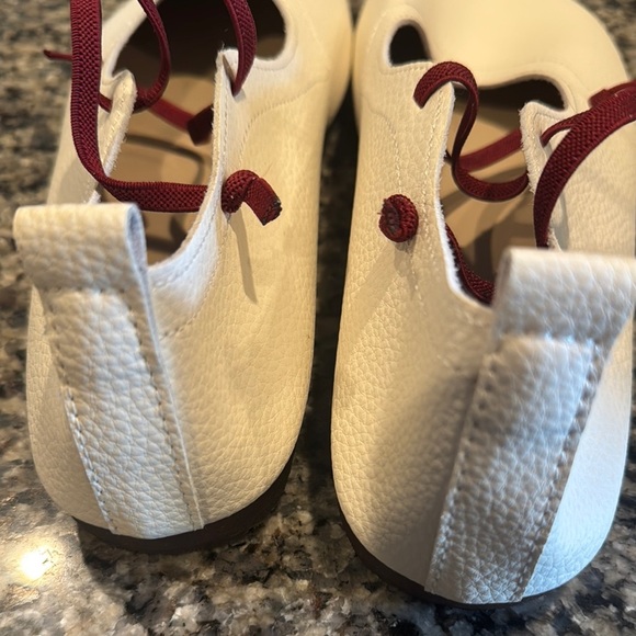 Diesel like Y2K White flats size 9.5 - Picture 6 of 8